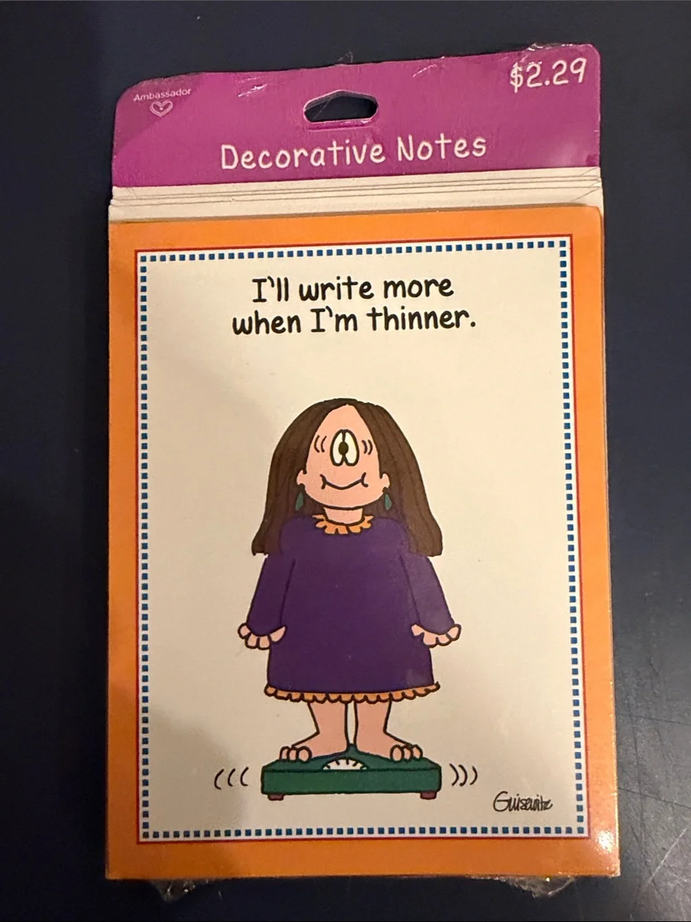 8 Kathy by Guisewite Hallmark Blank Nitecards